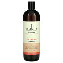 【POINT20倍★7/15 0:00~23:59限定】Sukin ボリューマイジング シャンプー 【 iHerb アイハーブ 公式 】 スーキン スキン ヘアシャンプー 米タンパク質 パイナップル マンゴー パパイヤ 植物エキス 500ml