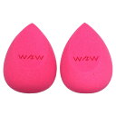 Wet n Wild メイク スポンジ 【 iHerb アイハーブ 公式 】 ウェットアンドワイルド ダブルタップ ピンク 2個