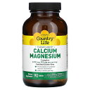 Country Life カルシウム マグネシウム 【 iHerb アイハーブ 公式 】 カントリーライフ ターゲットミンズ Target-Mins ミネラル ...