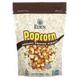 【マラソン期間限定MAX P20倍】Eden Foods ポップコーン 【 iHerb アイハーブ 公式 】 エデンフーズ オーガニック ポッピング カーネル ヘルシー 566g