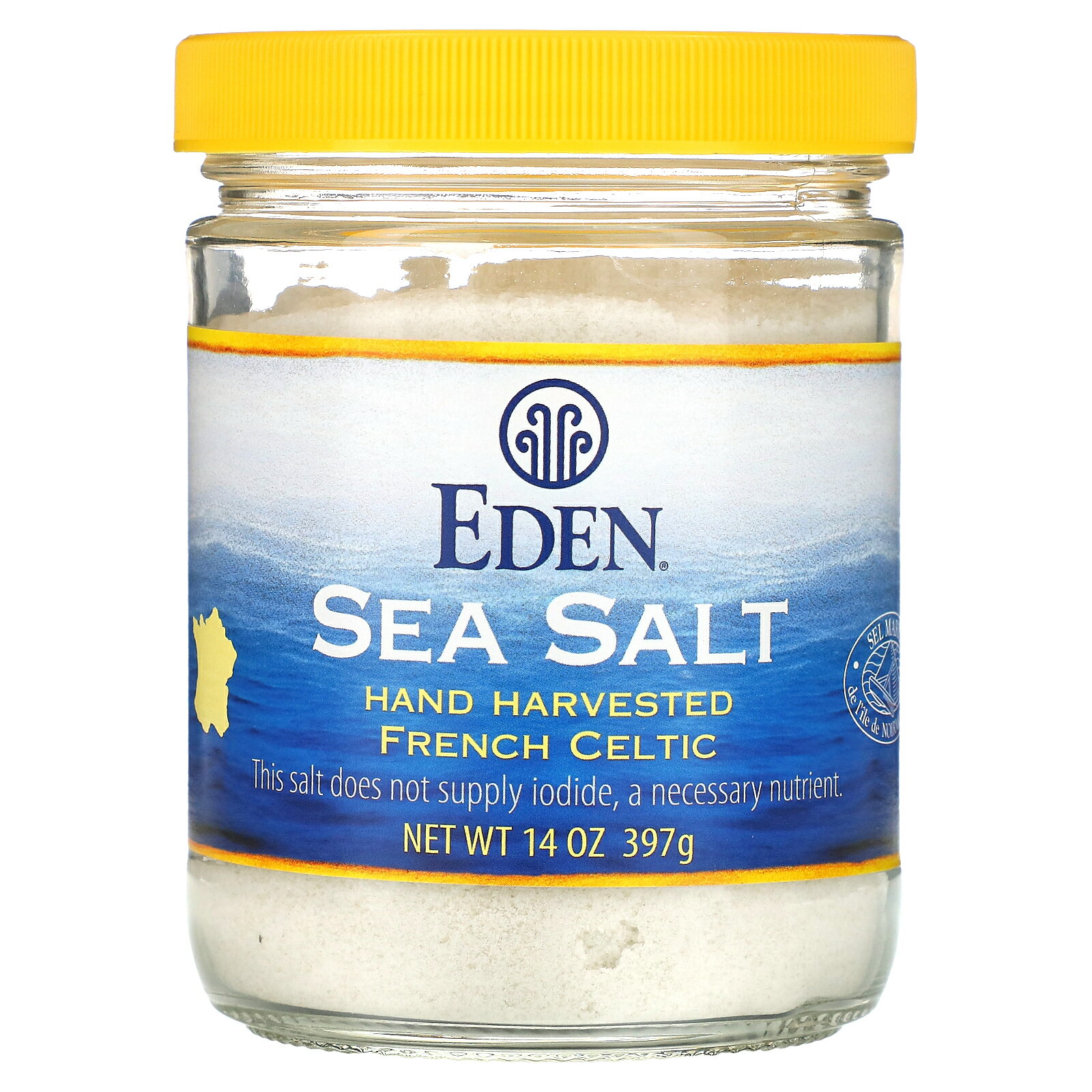 Eden Foods シーソルト 【 iHerb アイハーブ 公式 】 エデンフーズ 海塩 フレンチセルティック ミネラル 397g
