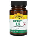 Country Life メチル B12 【 iHerb アイハーブ 公式 】 カントリーライフ ビタミンB12 ビタミンB ビタミン B ビタミン類 メチルコ...