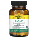 Country Life P-5-P 【 iHerb アイハーブ 公式 】 カントリーライフ ピリドキサール5'-リン酸 P5P リン酸ピリドキサール ビタミン...