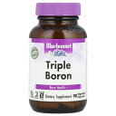 【最大P20倍★4/20 0:00~23:59】Bluebonnet Nutrition トリプル ボロン 【 iHerb アイハーブ 公式 】 ブルーボネット ニュートリション ..