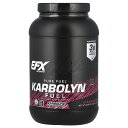 EFX Sports カーボリン フュール 【 iHerb アイハーブ 公式 】 EFXスポーツ Karbolyn カーボ 炭水化物 フューエル パウダー 粉末 ストロベリー 2kg