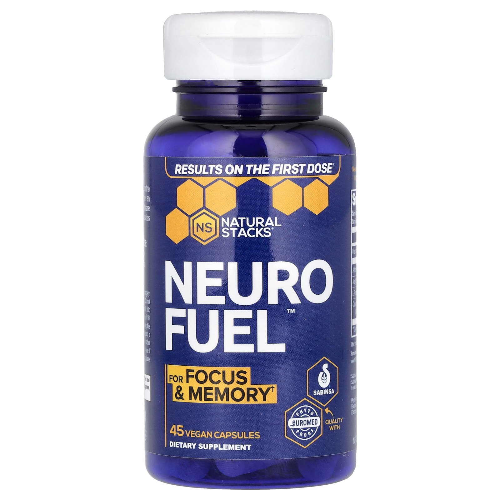 Natural Stacks ニューロフュエル 【 iHerb アイハーブ 公式 】 ナチュラルスタックス Neuro Fuel ビタミンB6 アーティチョーク カルニ..