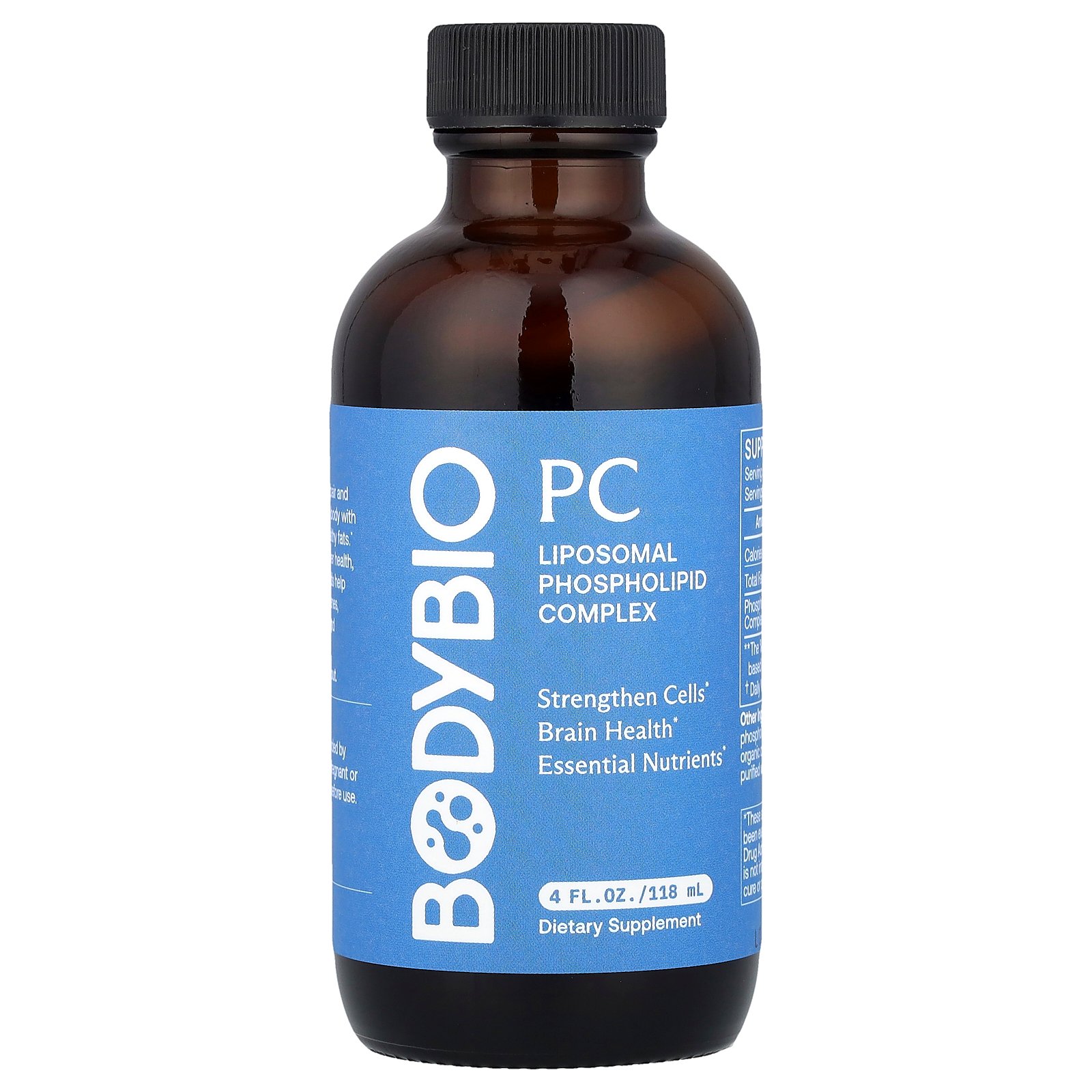 【POINT20倍★11/4 20:00〜11/11 1:59】BodyBio PC リポソーム リン脂質 コンプレックス 【 iHerb アイハーブ 公式 】 ボディバイオ ホスファチジルコリン ホスファチジルイノシトール ホスファチジルセリン サプリ リキッド 液体 120ml