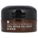 【POINT20倍★6/30 0:00~7/1 23:59】Mizon スネイルリペア アイクリーム 【 iHerb アイハーブ 公式 】 ミズオン 目元クリーム 目元ケアクリーム フェイスクリーム カタツムリ ムチン ナイアシンアミド スクワラン ヒアルロン酸 ペプチド 25ml
