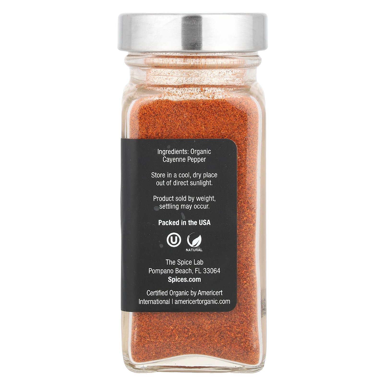 【15%OFFクーポン★8/4 20:00~8/11 01:59】The Spice Lab オーガニック カイエン ペッパー 【 iHerb アイハーブ 公式 】 ザ・スパイスラボ 53g iherb-official-10005327 iHerb サンプル画像2