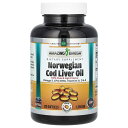 Amazing Nutrition コッドリバーオイル 【 iHerb アイハーブ 公式 】 アメージング ニュートリション ノルウェー産 タラ肝油 コッドリバ...