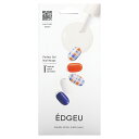 Edgeu ジェルネイルシール 【 iHerb アイハーブ 公式 】 エッジユー ネイル ジェルシール ネイルシール ジェルネイルステッカー セルフジェルネイル...