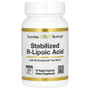 California Gold Nutrition Rリポ酸 安定型 【 iHerb アイハーブ 公式 】 カリフォルニア ゴールド ニュートリション アルファ...
