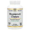 【POINT20倍★7/4 20:00〜7/11 1:59】California Gold Nutrition マグネシウムキレート 【 iHerb アイハーブ...