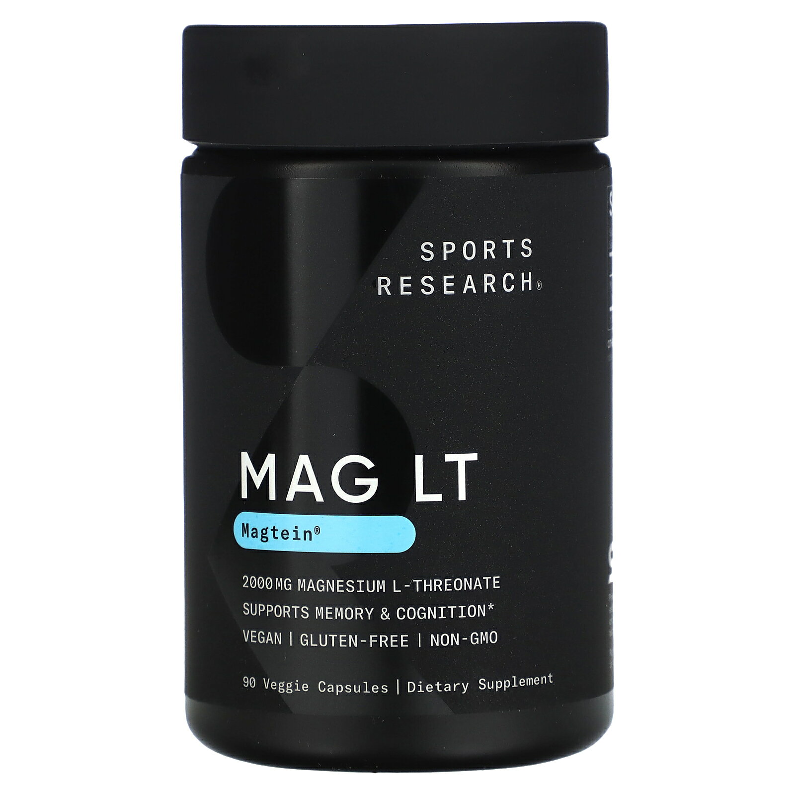 Sports Research MAG LT マグテイン  スポーツリサーチ マグネシウム L-トレオン酸 トレオン酸マグネシウム サプリメント サプリ ベジカプセル 2,000mg 90粒
