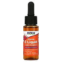 【POINT20倍★5/30 0:00~6/1 23:59】NOW Foods ビタミンE オイル 【 iHerb アイハーブ 公式 】 ナウフーズ ビタミン E ビタミン類 ビタミンサプリ サプリメント サプリ リキッド 液体 60mg 90IU 30ml