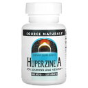 Source Naturals フペルジンA 【 iHerb アイハーブ 公式 】 ソースナチュラルズ トウゲシバ サプリ サプリメント タブレット 200mc...