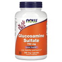 NOW Foods グルコサミン硫酸塩 【 iHerb アイハーブ 公式 】 ナウフーズ グルコサミン サプリメント サプリ 植物性カプセル ベジカプセル 75...