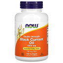 NOW Foods ブラックカラント オイル 【 iHerb アイハーブ 公式 】 ナウフーズ カシス クロスグリ 種子 オイル 油 ガンマリノレン酸 GLA ...