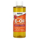 【POINT20倍★5/30 0:00~6/1 23:59】NOW Foods ナチュラル E-オイル 【 iHerb アイハーブ 公式 】 ナウフーズ ビタミンE 天然 オイル ビタミン ビタミンサプリ ビタミン類 サプリメント サプリ 植物性 液状 リキッド 液体 118ml
