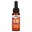 NOW Foods ビタミン E-オイル 【 iHerb アイハーブ 公式 】 ナウフーズ ビタミンE ビタミン E オイル d-アルファトコフェロール ビタミ...