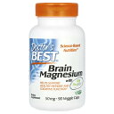 Doctor's Best ブレインマグネシウム 【 iHerb アイハーブ 公式 】 ドクターズベスト マグネシウム マグテイン Magtein ミネラル サ...