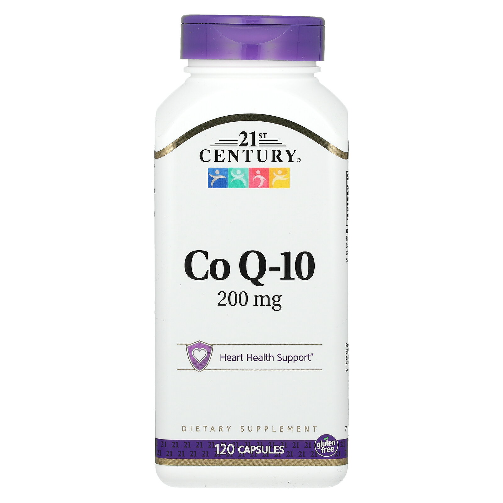 21st Century コエンザイムQ10 【 iHerb アイハーブ 公式 】 21st センチュリー CoQ10 Co Q-10 サプリメント サプリ カプセル 200mg 120粒