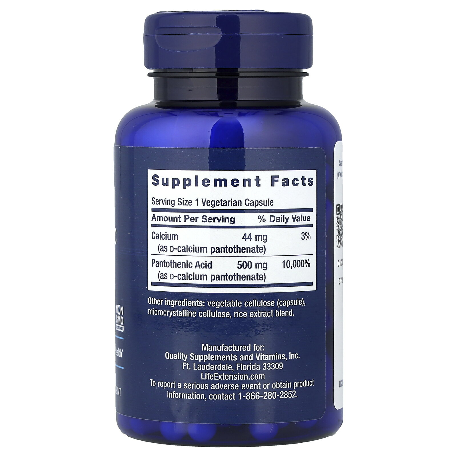 Life Extension パントテン酸 ビタミンB-5 【 iHerb アイハーブ 公式 】 ライフエ...