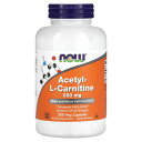 NOW Foods アセチル-L-カルニチン 【 iHerb アイハーブ 公式 】 ナウフーズ アミノ酸 カルニチン サプリメント サプリ 植物性 ベジタリアン...