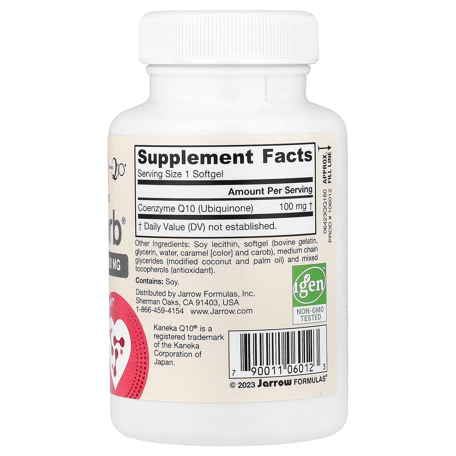 Jarrow Formulas Q-アブソーブ 【 iHerb アイハーブ 公式 】 ジャロウフォーミュラズ ジャローフォーミュラズ コエンザイムQ10 CoQ10 ユビキノン Q-absorb サプリメント サプリ ソフトジェル 100mg 60粒 iherb-official-10012690 iHerb サンプル画像2