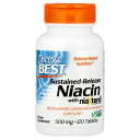 Doctor's Best ナイアシン 【 iHerb アイハーブ 公式 】 ドクターズベスト ビタミンB3 niaXtend ナイアエクステンド 徐放性 サプ...