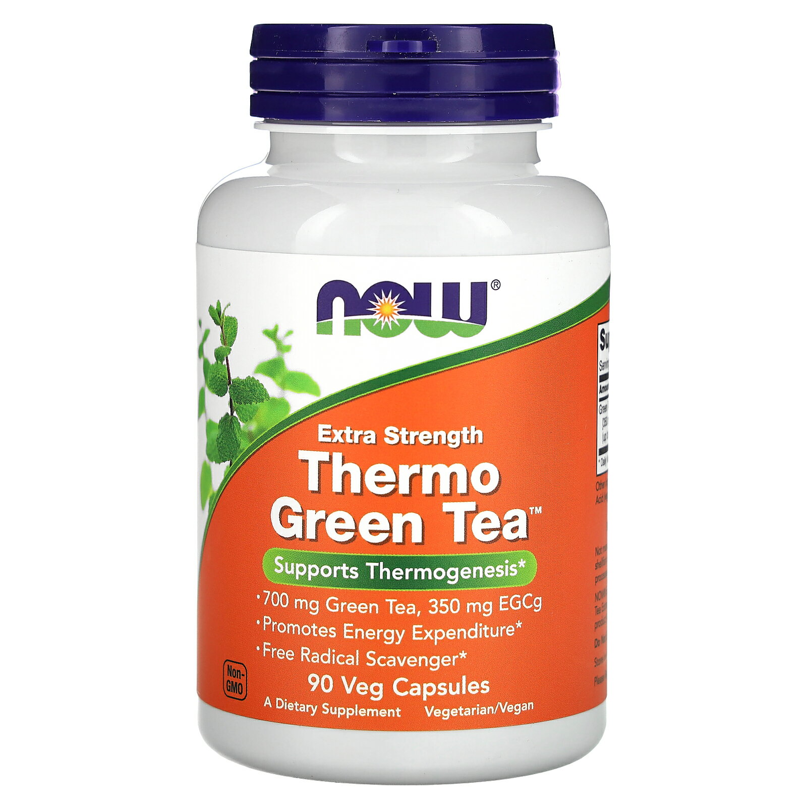 NOW Foods サーモ グリーンティー 【 iHerb アイハーブ 公式 】 ナウフーズ サーモジェネシス 緑茶 エ..