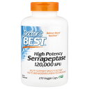 【POINT20倍★5/30 0:00〜6/1 23:59】Doctor's Best セラペプターゼ 【 iHerb アイハーブ 公式 】 ドクターズベスト ...