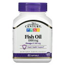 21st Century フィッシュオイル 【 iHerb アイハーブ 公式 】 21st センチュリー オメガ3 オメガ3脂肪酸 DHA ドコサヘキサエン酸 ...