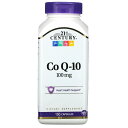 21st Century コエンザイムQ10 【 iHerb アイハーブ 公式 】 21st センチュリー CoQ10 Co Q-10 サプリメント サプリ カプセル 100mg 150粒