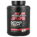 【マラソン期間限定MAX P20倍】Muscletech ニトロテック 100 ホエイゴールド 【 iHerb アイハーブ 公式 】 マッスルテック Nitro Tech ホエイ プロテイン パウダー ホエイタンパク質 粉末 クッキーアンドクリーム 2.27kg （約77回分）