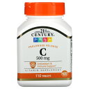 21st Century ビタミンC 持続放出型 【 iHerb アイハーブ 公式 】 21st センチュリー ビタミン C ビタミン類 アスコルビン酸 サプリ...