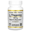 California Gold Nutrition L-テアニン 【 iHerb アイハーブ 公式 】 カリフォルニア ゴールド ニュートリション AlphaW...
