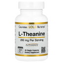 California Gold Nutrition L-テアニン 【 iHerb アイハーブ 公式 】 カリフォルニア ゴールド ニュートリション AlphaW...