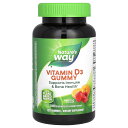Nature's Way ビタミンD3 グミ 【 iHerb アイハーブ 公式 】 ネイチャーズウェイ ビタミン ビタミンD D3 ビタミン類 ビタミンサプリ ...