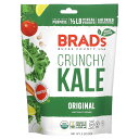 Brad 039 s クランチーケール 【 iHerb アイハーブ 公式 】 ブラッズ ブラッド プラントベース Plant Based オーガニック 有機 ケールチップス ケール ヒマワリ ひよこ豆 ニンジン トマト 乳酸菌 オリジナル 57g