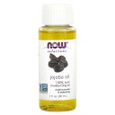 NOW Foods ホホバオイル 【 iHerb アイハーブ 公式 】 ナウフーズ ソリューションズ 100% ピュア フェイスオイル スキンオイル ヘアオイル...