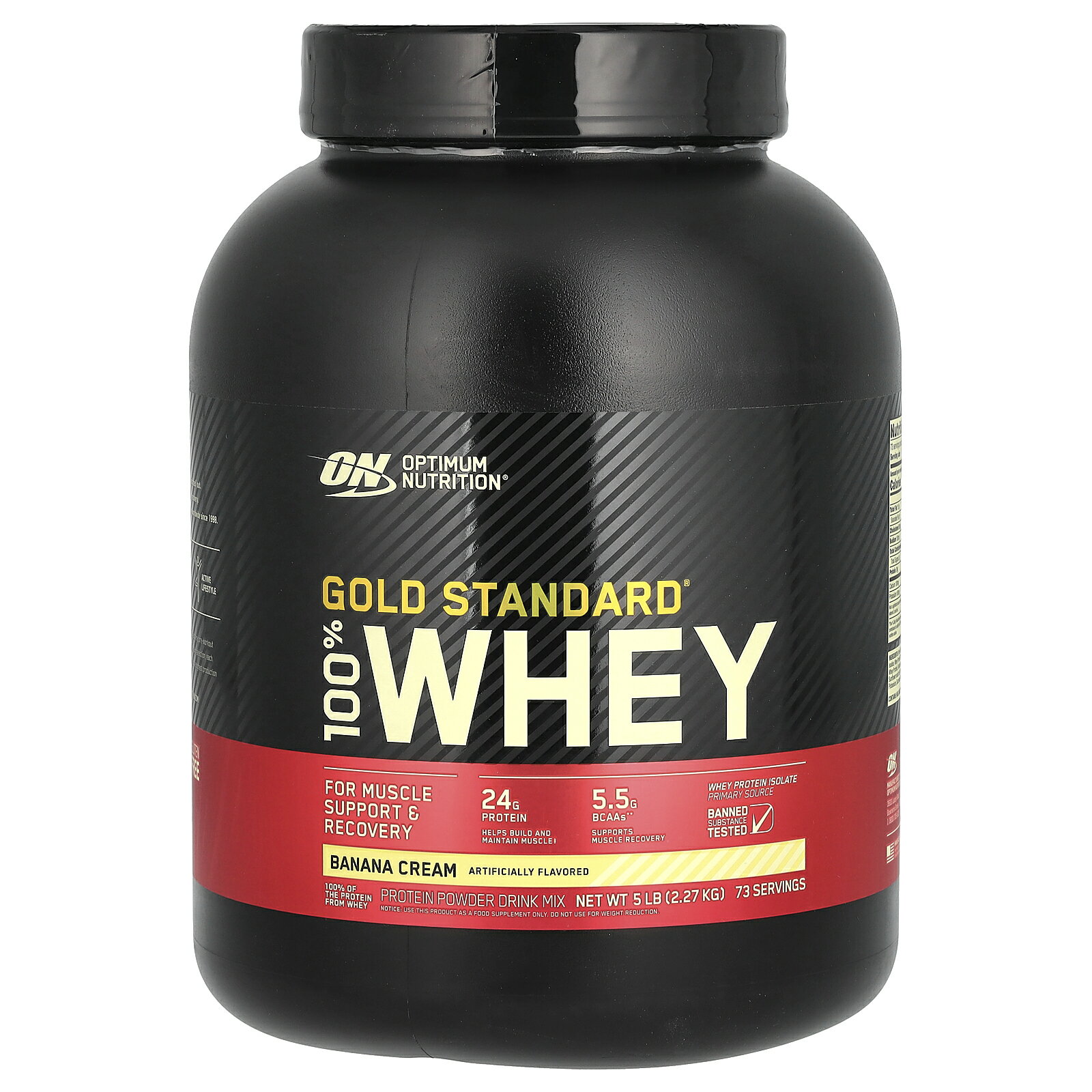 ゴールドスタンダード 100% ホエイ プロテイン  オプティマムニュートリション Optimum Nutrition Gold Standard ホエイプロテイン パウダー バナナクリーム 2.27kg