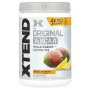 Xtend BCAA 【 iHerb アイハーブ 公式 】 エクステンド スポーツドリンク オリジナル アミノ酸 分岐鎖アミノ酸 7G 電解質 サプリメント サプリ パウダー 粉末 マンゴー マッドネス 420g