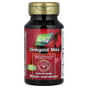 Nature's Way ギンコゴールド マックス 【 iHerb アイハーブ 公式 】 ネイチャーズウェイginkgold イチョウ葉エキス ギンコ いちょう...