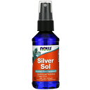 NOW Foods シルバーソル 【 iHerb アイハーブ 公式 】 ナウフーズ シルバー 銀 サプリメント サプリ リキッド 液体 スプレー 118ml