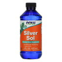 NOW Foods シルバーソル 【 iHerb アイハーブ 公式 】 ナウフーズ シルバー 銀 サプリメント サプリ リキッド 液体 237ml