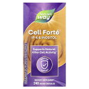 Nature's Way IP-6 & イノシトール 【 iHerb アイハーブ 公式 】 ネイチャーズウェイ セルフォーテ Cell Forté IP6 ビタミンB ビタミン ビタミンB群 サプリメント サプリ ヴィーガンカプセル 240粒