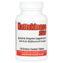 【POINT20倍★7/18 0:00~7/26 1:59】Naturally Vitamins ナットウキナーゼ 1500 【 iHerb アイハーブ 公式 】 ナチュラリービタミン ナットウ 納豆 ルチン サプリメント サプリ 腸溶性 コーティング タブレット 120粒