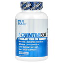EVLution Nutrition L-カルニチン 500 【 iHerb アイハーブ 公式 】 エボリューションニュートリション カルニチン L-カルニチン...