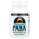 Source Naturals PABA 【 iHerb アイハーブ 公式 】 ソースナチュラルズ パラアミノ安息香酸 サプリ サプリメント タブレット 100...